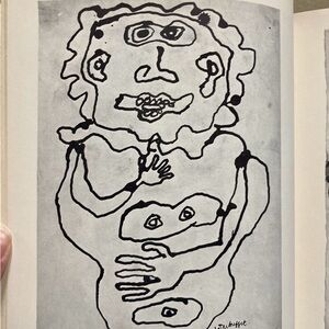 1968 Jean Dubuffet Drawings MOMA Sketch Artist Modern Art Sculptor